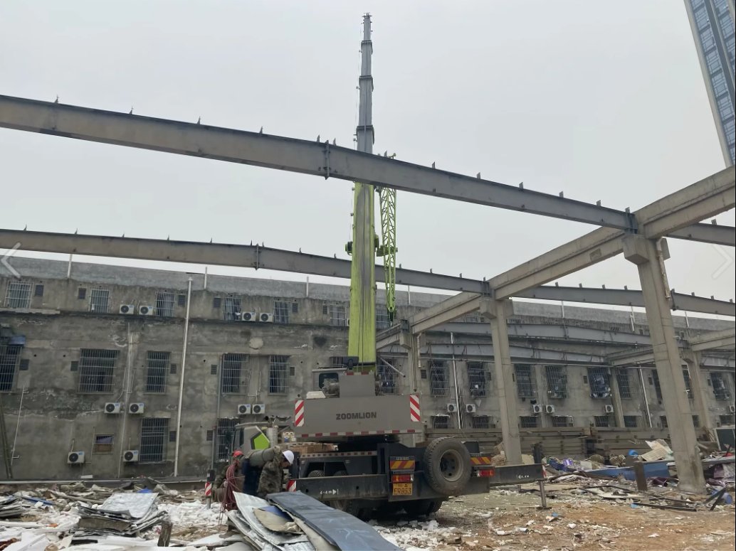 富家、兴盛段农户旧房拆除及建渣清运工程施工实景